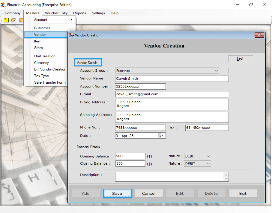 Billing Management Software (Enterprise Edition)