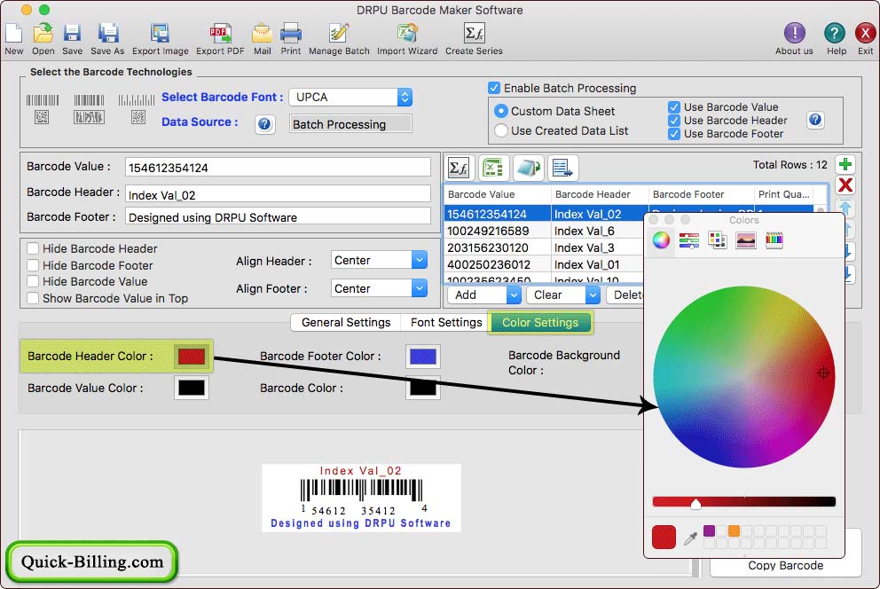 Barcode Maker Software – Mac