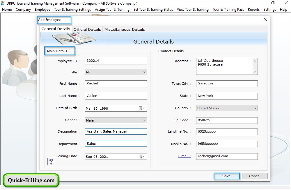 Tour and Training Pass Tour and Training Management Software